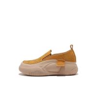 Zapatos De Verano Para Mujer Con Suela Gruesa Y Punta Redonda Zapatos Blancos Pequeños De Tacón Medio Material PU Sin Tiezas - details 1