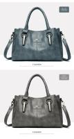 Bolso De Hombro Para Mujer De PU De Alta Calidad Y Tres Capas Suaves Bolso Cruzado De Lujo Diseñador a Main Bolsos De Mujer - details 23