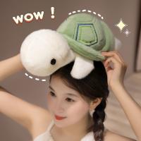 Muñeco De Terciopelo Tortuga Simulada De 25/35cm Para Niñas Decoración De Hogar Y Regalo De Navidad Y Cumpleaños Animal Marítimo De Peluche Mink Velvet - details 2