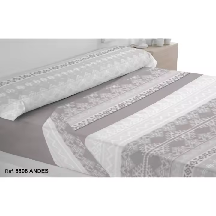 Juego Sabanas Sedalina Invierno TROVADOR Andes Gris - 1