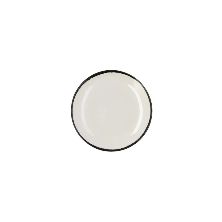 Plato Porcelana Reforzada Ariane Vital Filo 18cm Blanco Brillo - 1