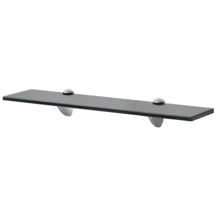 Estante flotante de cristal 50x20 cm 8 mm - 1