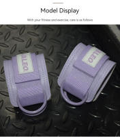 GOBYGO Herramientas De Yoga Ajustables Para Ejercicio Fitness Con Cierres De Tobillo Para Gimnasio Bandas De Estiramiento Para Piernas Y Glúteos Entrenador De Pérdida De Grasa Y Modelado Unisex - details 6