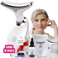 MISTIK  Equipo Masajeador Rejuvenecimiento Facial Papada Arrugas Piel Lifting Antienvejecimiento Hidratacion Con Serum Retinol Acne Colageno Belleza Mujer Cara Cuello Papada Terapia con EMS 42° Temperatura Vibracion Sonica Led MISTIK BEAUTY MADRID - details 6