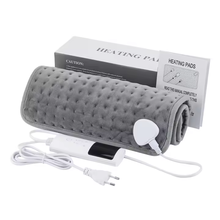 Almohadilla Caliente De 58x29CM Con 9 Niveles De Temperatura Constante 4 Modos De Uso Tiempo Cálido Para Piernas Abdomen Manos Sillín Térmico Para Relajación Corporal - 1