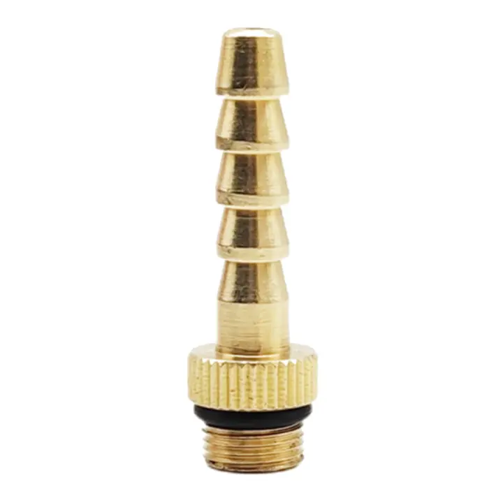 Adaptador De Válvula De Tanque De Gas Liso De Cobre Para Estufas De Camping 1-10 Piezas Conversión De Tubo Para Tanques LPG - 1