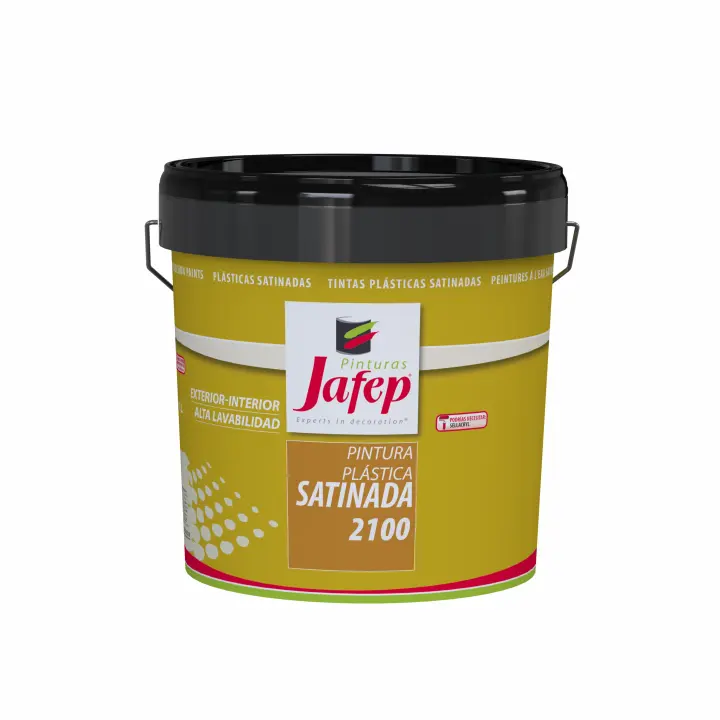 Satinada 2100 Jafep Aspecto satinado, gran cubricion, especial blancura y lavabilidad - 1