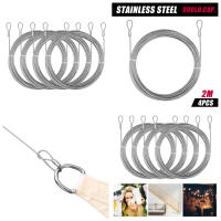 Kit De Cable De Acero Inoxidable Para Jardín 2/15/35M Con PVC Cubierta Para Sails De Sombrilla Herramienta De Trellis Para Tendas De Sombrilla - details 15
