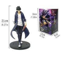 Figura De Acción Solo Leveling Shadow King Sung Jinwoo Cheng Xiaoyu 21CM Decoración De Escritorio Colección Anime Regalo Para Jóvenes De 14 Años O Más - details 2