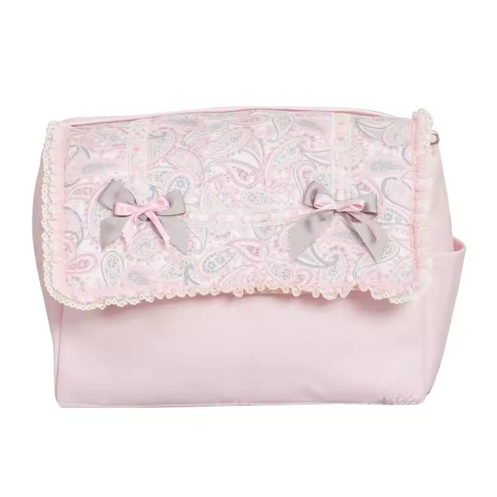 Bolso para Paseo Babyline Caramelo Azul de Polipiel con Bolsillos - 1