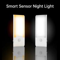 Lámpara Nocturna LED Con Sensor De Movimiento Inalámbrico Luz De Inducción Corporal Para Decoración De Habitaciones Armarios Baño - details 7