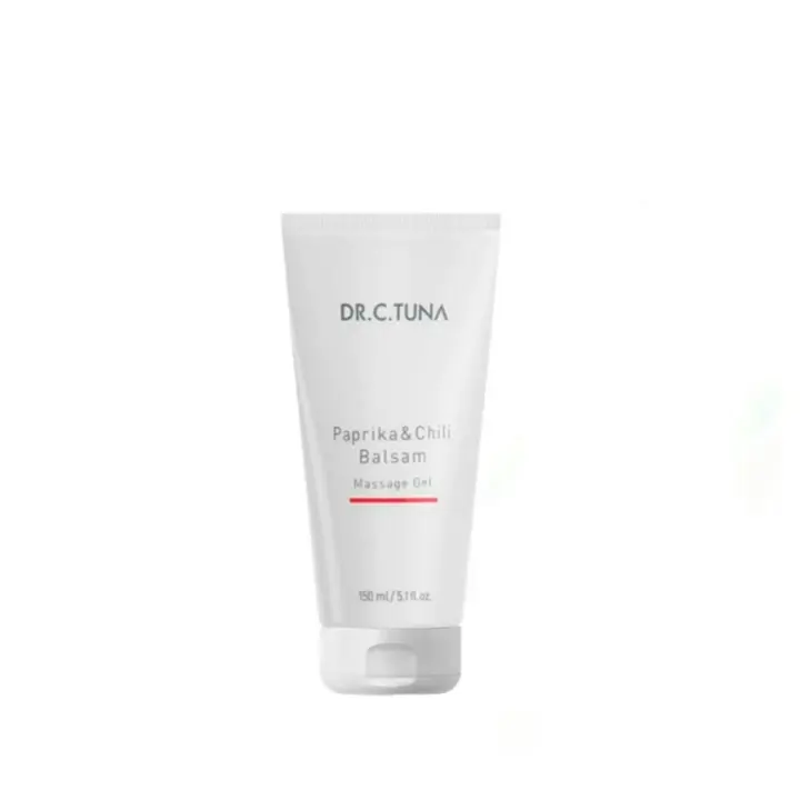 DR. C. TUNA GEL DE MASAJE PAPRIKA Y CHILI, RELAJANTE MUSCULAR, MASAJE ENERGÉTICO, GEL PARA ESTRÍAS,  REVITALIZANTE PAPRIKA Y CHILI, MASAJE TERAPÉUTICO, GEL DE CALOR, GEL ESTIMULANTE,  GEL DE MASAJE  ENERGIZANTE, FARMASI - 1