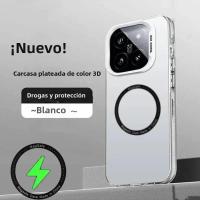 Funda Magnética Magsafe Para Xiaomi 14 15 14T pro 13T pro 13 Ultra 12S 12 12T Poco X6 M6 F6 pro Resistente a Golpes Y Arañazos Cubierta De Teléfono Basic - details 0