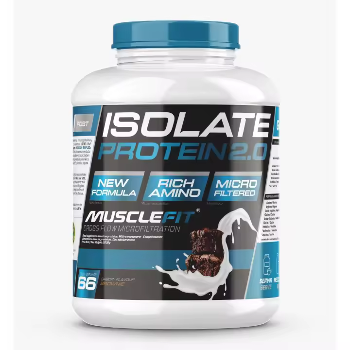 ISOLATE Protein CFM 2kg - MuscleFit MUSCLECULT│ Creación de Músculo - 1