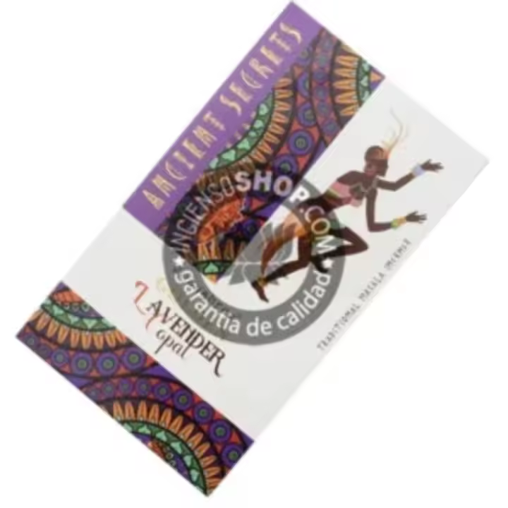 INCIENSOSHOP - Incienso Copal Golden Ancient Secrets de Vijayshree Agarbati Masala en caja de 12 uds de 15g - 1