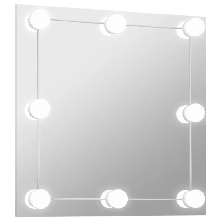 Espejo de pared with Luces LED de Vidrio, Espejo de maquillaje - 1