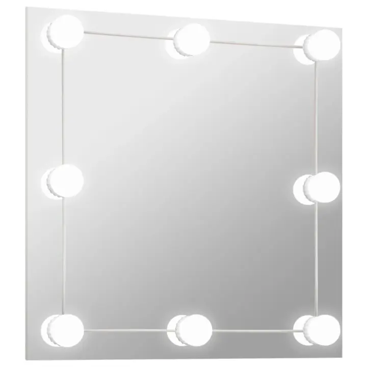 Espejo de pared with Luces LED de Vidrio, Espejo de maquillaje - 1