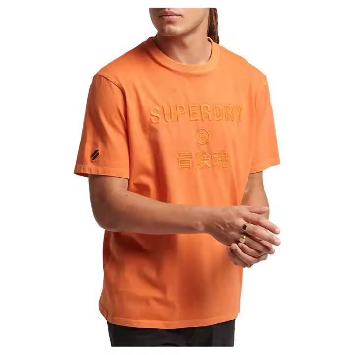 Superdry Camiseta Code Cl Garment Dye Loose - 1