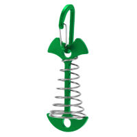 10-30pcs Clavos De Sujeción Para Tienda Con Hebilla De Resorte Y Ancora De Aluminio Antiviento Para Camping Y Acampar - details 8