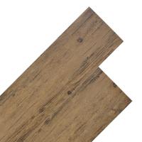 vidaXL Lamas para Suelo no Autoadhesivos de PVC Madera Deslavada 5,26 m² 2 mm Color Marrón nogal,  Roble marrón,  Negro y mas - details 2