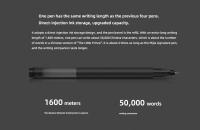 Bolígrafo De Gel Xiaomi Super Duradero 0.5mm Bolígrafo De Firmar Suave Tinta Roja Y Negra Recargable Bolígrafo De Punto De Succión - details 1