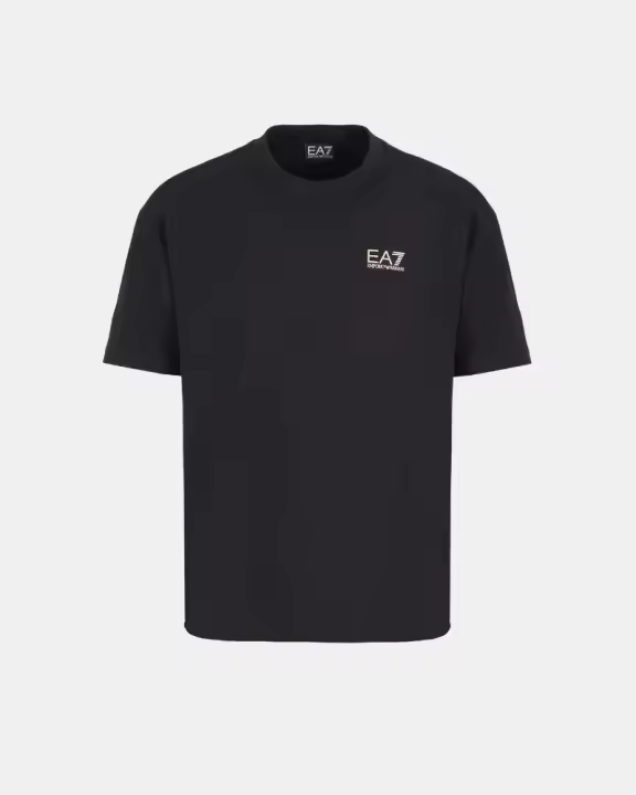 EA7 6DPT19 PJOLZ Camisetas Manga corta Hombre Negro - 1