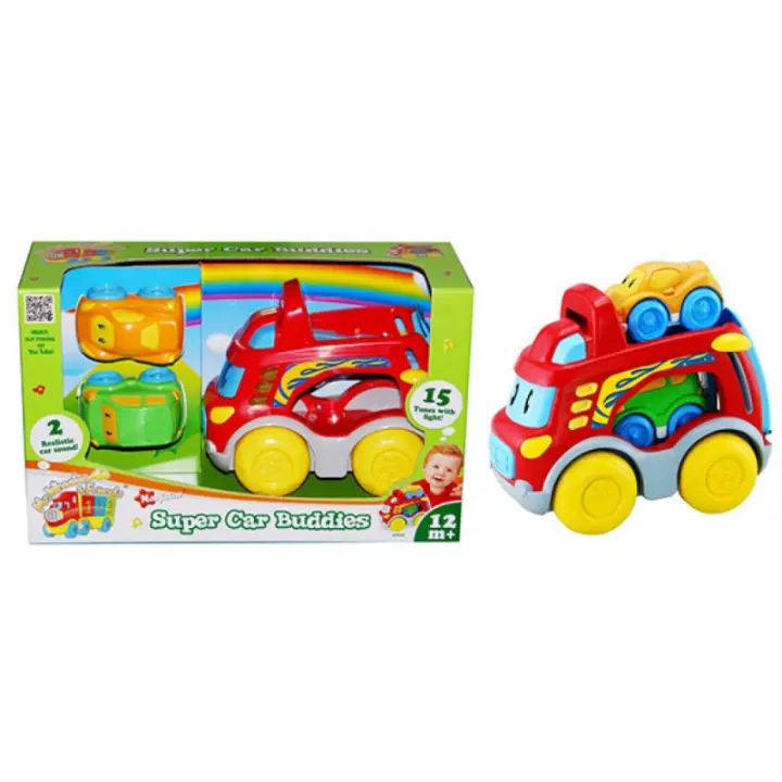CAMION PORTA 2 COCHES INFANTIL - 1