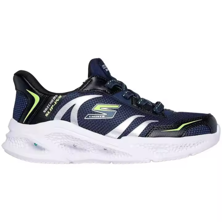 Zapatillas Skechers Meteor Lights para niños en color azul - 1