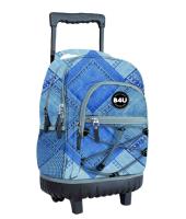 Mochila escolar con ruedas silenciosas, Trolley grande 44x36x24cm,mochila grande con doble compartimentos, Bolsillo frontal y lateral con red porta botella, Varios modelos, 45X35X22 CM - details 13