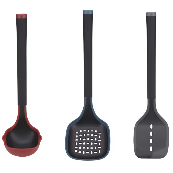 Set utensilios de cocina 3pc silicona, colección Essence BERGNER - 1