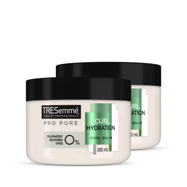 TRESemmé Mascarilla hidratante para cabello rizado ProPure Curl que ofrece un extra de hidratación a tu cabello 380ml - Pack de 2 - 1