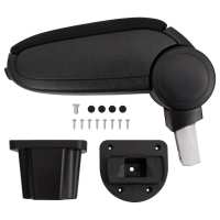 vidaXL Reposabrazos para coche ABS negro coche Adecuado para Opel astra g (1998-2004),  Fiat grande punto (2006) Alfa romeo mito (2008) fiat linea (after 2007),  Lada kalina i ii (2012-2018) Lada granta (2012-2018) y mas - details 3