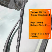 LimpiaFrente LimpiaFrente Anteojos De Parabrisas Para Suzuki Jimny 2019-2023 Plegables De Acero Y Goma ABS 16/18 Pulgadas Accesorios Exteriores Antisalpicaduras Silenciosos - details 1