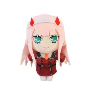 Muñeco De Peluche DARLING in the FRANXX 20cm Anime Zero Two 02 Suave Regalo Para Niños Juguete De Cojín Cómodo Para Fans De Anime - details 0
