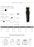 Vestido Largo Rojo Negro Para Fiesta De Año Nuevo Y Navidad Mujer Primavera Basic Bodycon Con Cuello En V Y Cierre De Cordón Elástico Vestido Midi Slim Para Mujer - details 0
