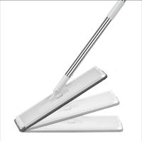 Mopa con Cubo Escurridor con Compartimentos, Cabezal Plano y Flexible Rotación 360. Fregona Escurrefacil. Ideal para Limpiar Suelos, Paredes, Techos, Ventanas y Muebles - details 7