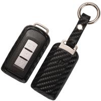 Llave De Coche Jingyuqin De Silicona Carbono Con 3 Botones Para Mitsubishi Outlander 2016 Lancer Pajero Sport EX ASX Colt Grandis L200 - details 4