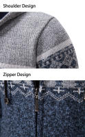 Chaqueta De Veludo Para Hombre Con Capucha Estilizada Casual Cierre De Cremallera Manga Completa Abrigo De Otoño E Invierno - details 15