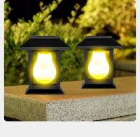 Lámpara Solar LED Para Jardín Impermeable Iluminación De Patio Decoración Para Camino Verde Lámpara De Pradera Exterior - details 5