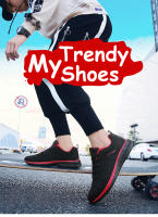 Zapatos De Correr Para Hombre Transpirables Ligeros Y Cómodos Tenis Casuales Slip on Para Caminar Al Aire Libre Con Suela EVA Tamaño True Fit - details 0