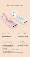 cils elétricas tipo C, calentamiento rápido, herramienta de maquillaje profesional, rizadores de pestañas calentados con 3 controles seguros de temperatura ideal para un regalo de San Valentín para ella. Regalos de San Valentín para mujer - details 0
