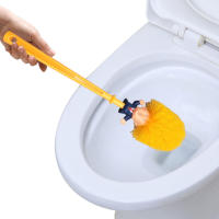 Cepillo De Limpieza De Inodoro Divertido De Donald Trump Regalos De Broma Cepillo De Baño Herramientas De Limpieza Eco-amigable Tamaño 355x80mm - details 2