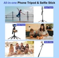 Automático Facial Seguimiento Trípode de 360° Rotación, Sin App,  de 32.5cm extensible 180cm Trípode para Teléfono con Sensor de Movimiento, Soporte para Cámara de Teléfono para Vlog/Vídeo/Grabación - details 2