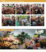 1PCS Decoración De Flores Artificiales Simples Chinas Perfume De Gradiente Alta Simulación Loto Magnolia Adorno Para El Hogar Y Fiestas - details 15