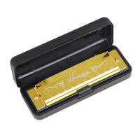 Harmonica Con C Llave 10 Agujeros 20 Tonos Coloridos Instrumento De Viento De Madera Para Principiantes Enseñanza Juguete Regalo - details 8