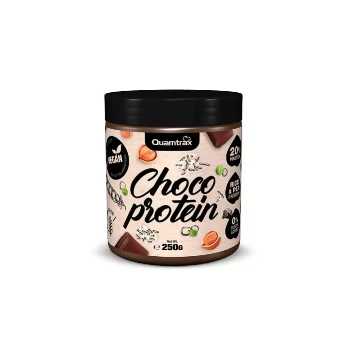 Choco Protein - Crema de cacao alta en proteina QUAMTRAX - 1