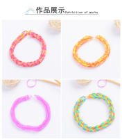 Kit De Hacer Pulseras De Loom Colores Creativos Para Niñas Juguetes De Manualidades DIY Con Cinta De Goma Regalo De Cumpleaños - details 17
