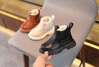 Botas De Invierno Para Niños Y Niñas Con Cierre De Cremallera Y Material Impermeable Acolchado Con Veludo Y Algodón Botines Cálidos Para Bebés Talla True Fit - details 1