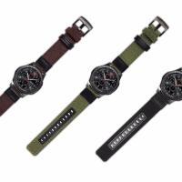 Correa De Nylon Para Samsung Galaxy Watch 3 4 5 pro 46mm Ancho 22mm 20mm Compatible Con Amazfit Correa Tejida De Nylon Para Reloj - details 1