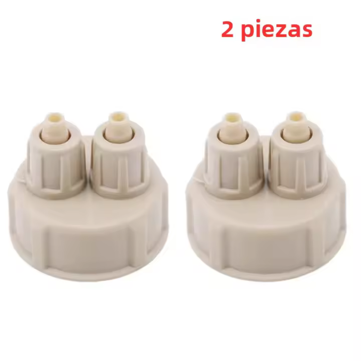 Sistema De CO2 Para Acuario 2pcs Válvula Tubo Medidor De Presión Tapa De Botella Generador De Aire Para Riegos De Plantas Vida Silvestre Herramienta DIY - 1